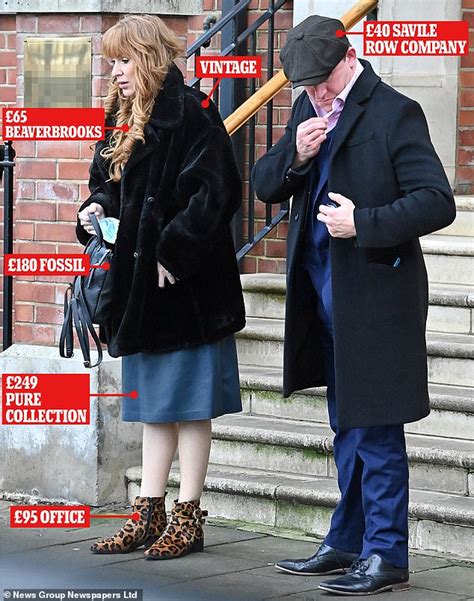 Angela Rayner spotted leaving her London home with her boyfriend ...