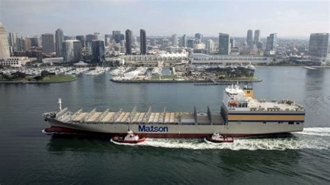 Matson Completes its Four-Ship Hawaiian Fleet Renewal Program | Sea and Job