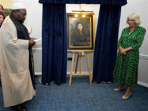 UK: British Indian spy Noor Inayat Khan's portrait unveiled by Queen Camilla