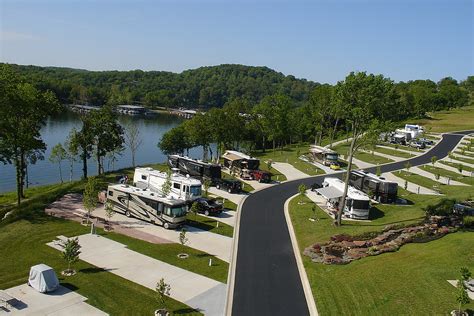 Ozarks Luxury RV Resort on Table Rock Lake near Branson MO