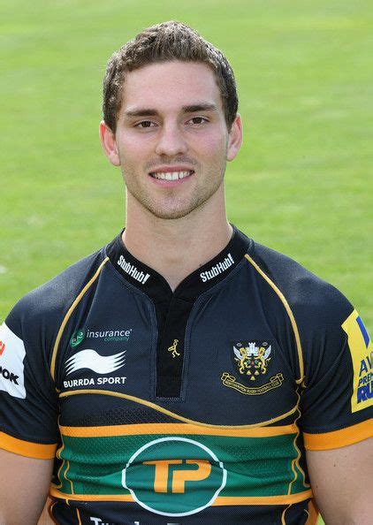 George North - Northampton Saints (2013-) | Rugby men, Rugby players, Rugby league