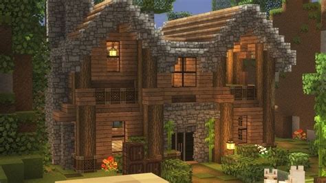 25+ Unique Minecraft Small Cabin - Minecraft: Canadian Log Cabin Style ...