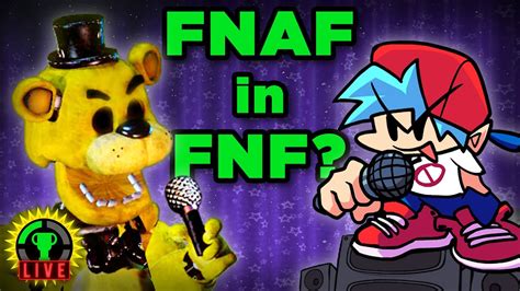 FNAF in Friday Night Funkin? | FNF Mod (Five Nights At Freddy's) - YouTube