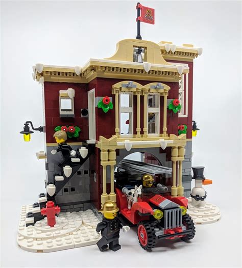 10263: LEGO Creator Winter Village Fire Station Set Review - BricksFanz