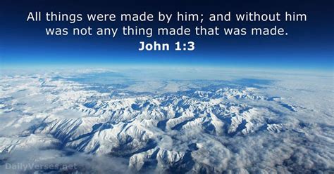 John 1:3 - Bible verse (KJV) - DailyVerses.net