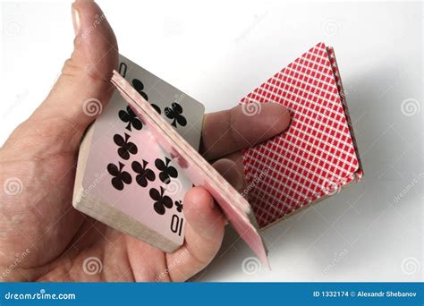 Playing Cards Tricks Focuses Stock Photo - Image of gestures, poker ...