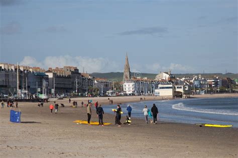 Views of Weymouth Beach in Dorset in the UK Editorial Photo - Image of ...