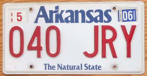 2006 Arkansas vg- | Automobile License Plate Store: Collectible License ...