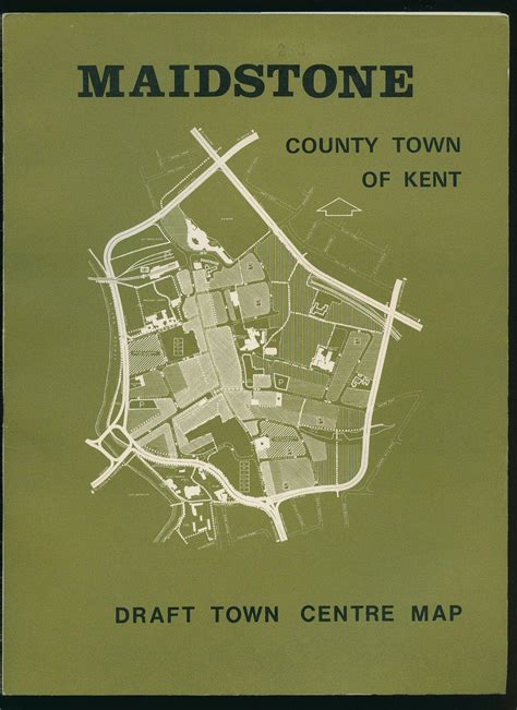 Borough of Maidstone County Town of Kent: Draft Town Centre Map by [Maidstone Borough Council ...