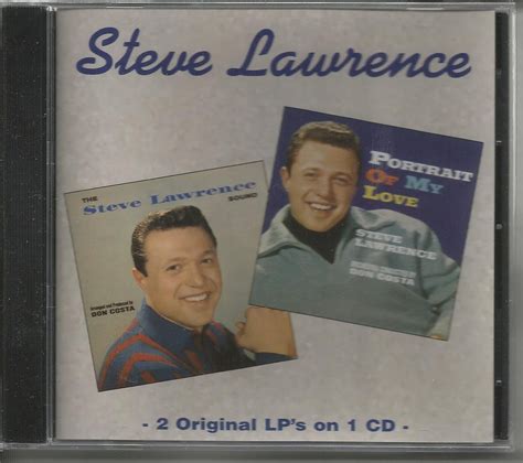 Lawrence, Steve - Steve Lawrence Sound / Portrait of My Love - Amazon.com Music