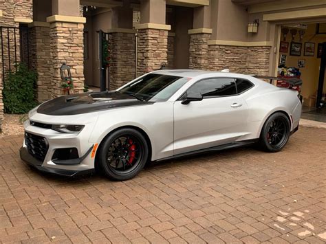 Chevrolet Camaro ZL1 6th Gen Silver BC Forged TD01 Wheel | Wheel Front