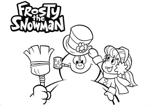 Free Printable Frosty the Snowman Coloring Pages - Best Coloring Pages ...