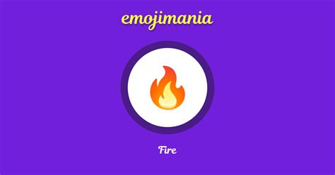 🔥 Fire emoji Copy & Paste - Emojimania