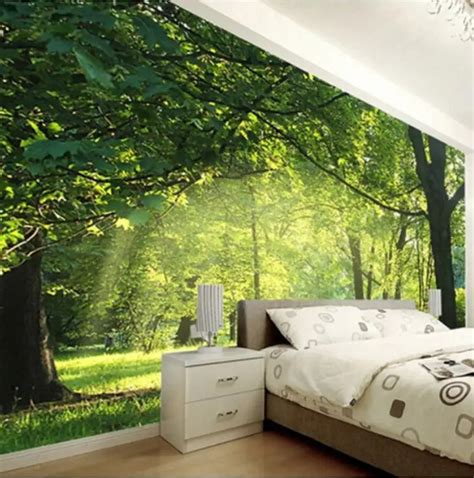 Custom Photo Wallpaper 3D Natural Scenery Wall Decorations Living Room Bedroom Wallpaper Wall ...