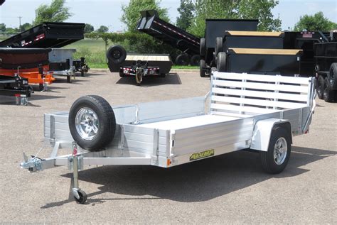 ATV - 2021 Aluma 8112 SR Aluminum ATV/Utility Trailer | TrailersUSA