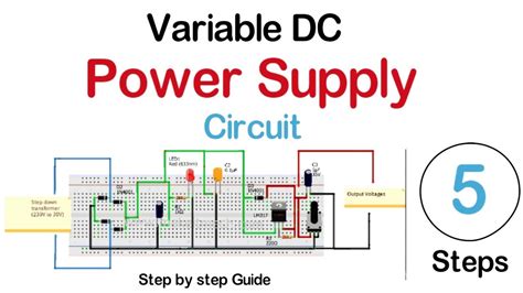 High Current Dc Power Supply Circuit Diagram