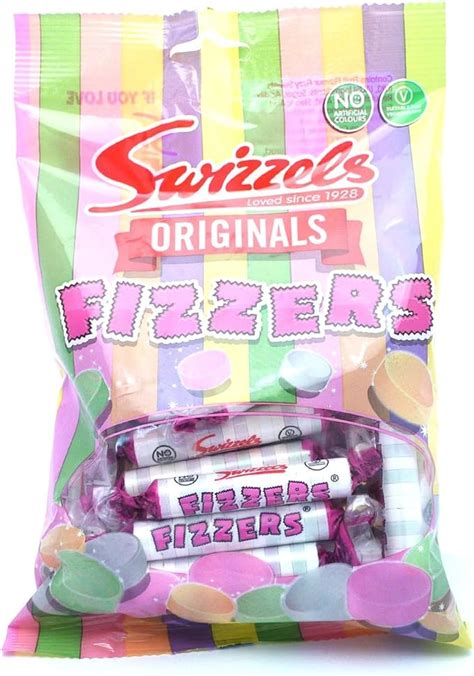 Swizzels Fizzers Bag 170g (Box of 12): Amazon.co.uk: Grocery