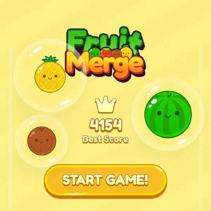 🕹️ Play Suika Fruit Merge Game: Free Unblocked Online 2048 Watermelon Fruit Merging Video Game ...