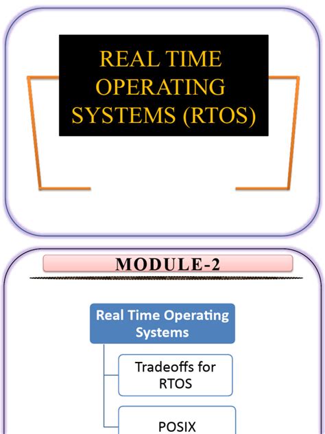 RTOS | PDF | Kernel (Operating System) | Operating System