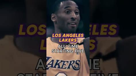 Lakers All-time Starting Five #shorts - Win Big Sports