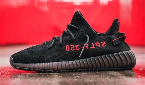 adidas Yeezy Boost 350 V2 Black Red Release Date - Sneaker Bar Detroit