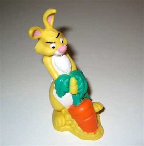 DISNEY WINNIE THE Pooh RABBIT Figure PVC Cake Topper 3" Plastic ...