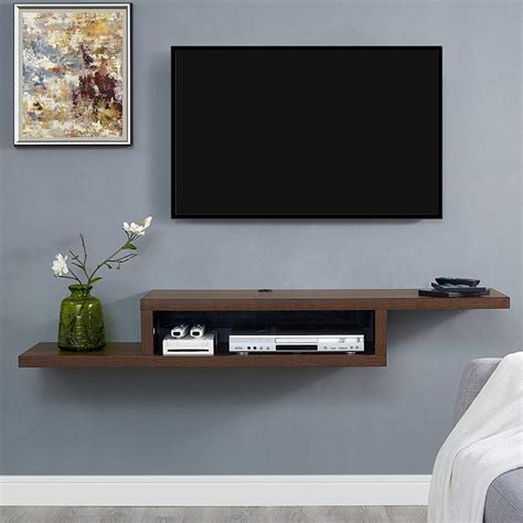 Tv Wall Mount With Shelf Ideas / When you mount your tv on the wall ...