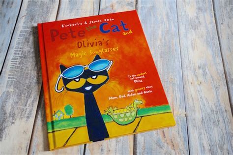 Personalized " Pete the Cat" Book #MagicSunglasses - Mom and More