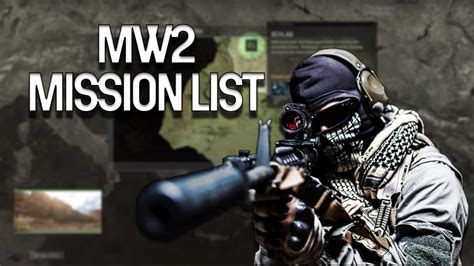 Modern Warfare 2: Full Campaign Mission List