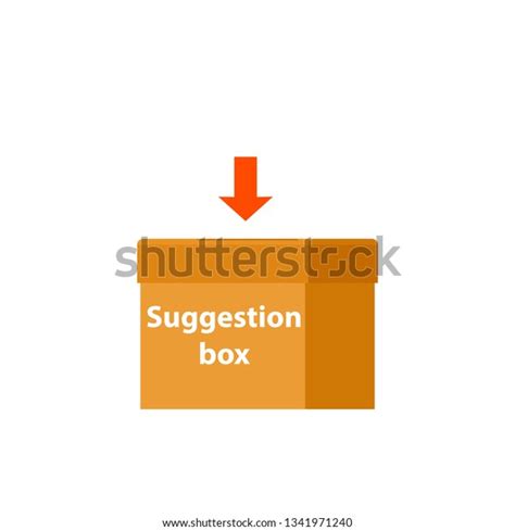 Suggestion Box Icon Clipart Image Isolated Stock Vector (Royalty Free ...