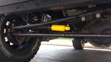 Rough Country steering damper stabilizer Jeep Wrangler TJ Heavy Duty LHD Car Parts Shock ...