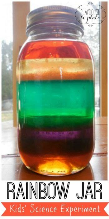 Science for Kids: Rainbow Jar