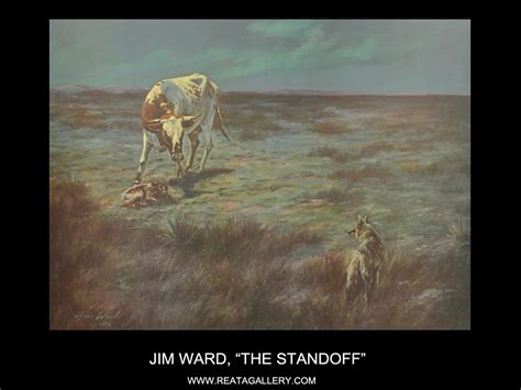 Western Art by Jim Ward, "The Standoff" | Western art, Art, Painting