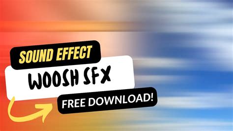 Woosh Sound Effect | Free Download - YouTube