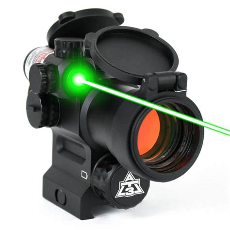 AT3™ LEOS Red Dot Sight w/ Integrated Laser & Riser | AT3 Tactical