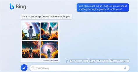 Microsoft Bing's AI Chatbot Can Now Generate Images with DALL-E | PetaPixel