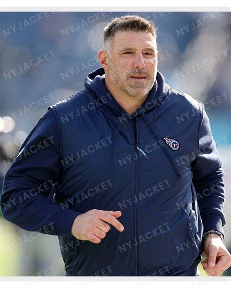 Mike Vrabel Coach Vest | Tennessee Titans New Coach Vest