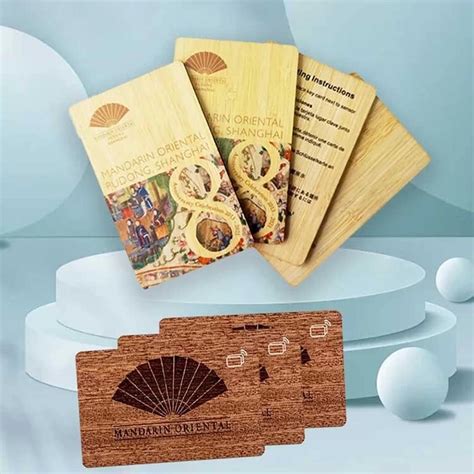 Custom Printing Wooden Engraving RFID Wooden Cards Wholesale