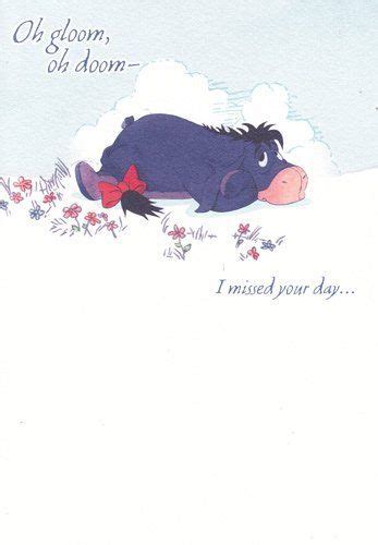 Eeyore Birthday Quotes Images - ShortQuotes.cc