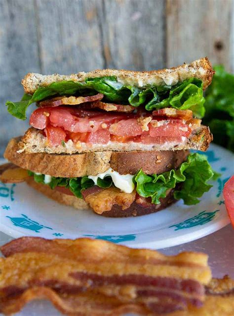 Classic BLT Sandwich Recipe - The Kitchen Magpie