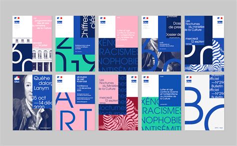 French Ministry of Culture - Visual identity :: Behance