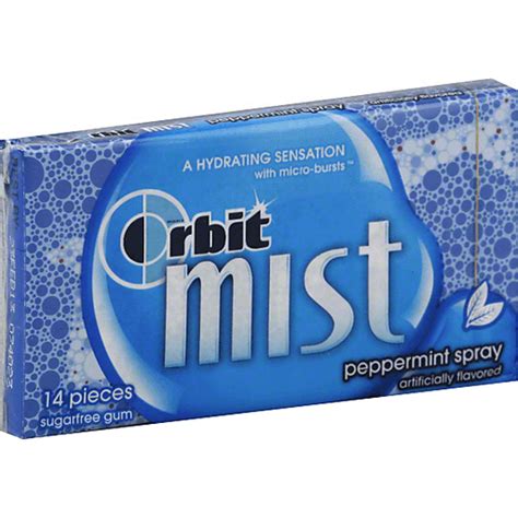 Orbit Mist Gum, Sugarfree, Peppermint Spray | Northgate Market