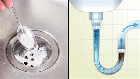 8 Fast and And Easy Ways To Unclog Drains Naturally | Azijn, Soda, Zout