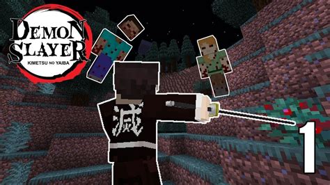 Minecraft Demon Slayer Part 1 - YouTube