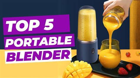 Top 5 Best Portable Blender 2022 - Easy and Practical | Blender, Portable blender, Smart kitchen