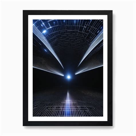 Tunnel Of Light Art Print by Aleou27 - Fy