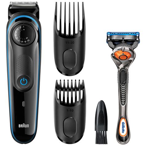 Braun skäggtrimmer BT3040 + rakhyvel - Elgiganten