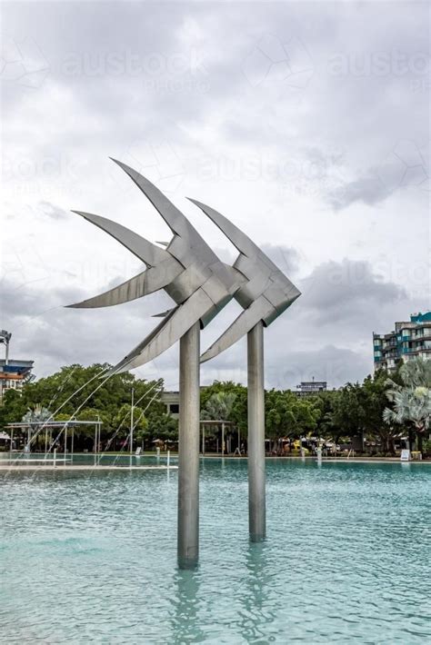 Image of Lagoon Pool Cairns - Austockphoto