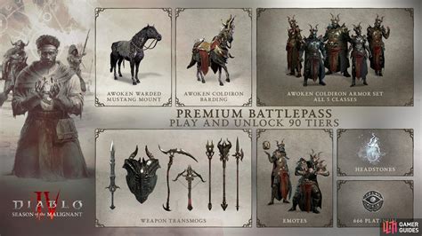 Diablo 4 Season 1 Battle Pass: Rewards, Cost, and Release Date - Season ...