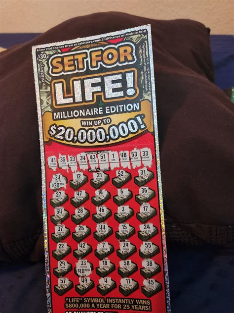 My 2nd Set for Life play, also a winner : r/Lottery